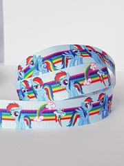 22mm My Little Pony individual character grosgrain ribbon