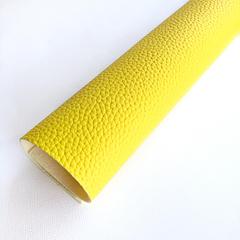 Yellow Litchi Leatherette Sheet