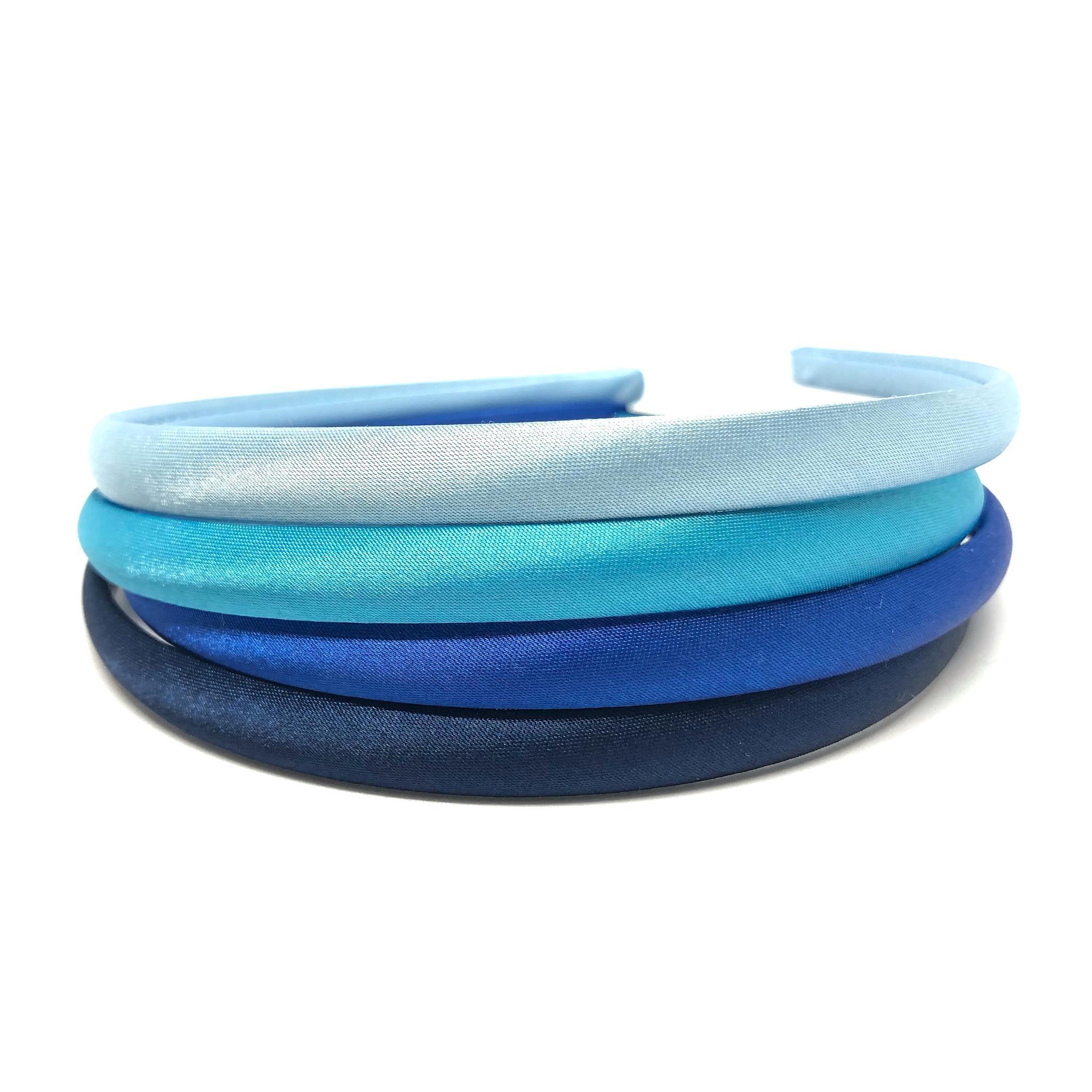 10mm Royal Blue Satin Headbands — Love Safiya Craft Supplies