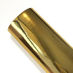 Gold Mirror Leatherette Sheet
