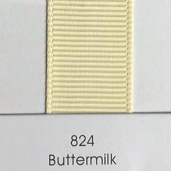 10mm Buttermilk Grosgrain Ribbon