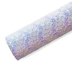 Purple Ombre Lace Glitter Sheet