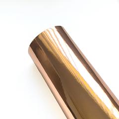 Rose Gold Mirror Leatherette Sheet