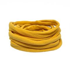 Mustard Yellow Nylon Headbands