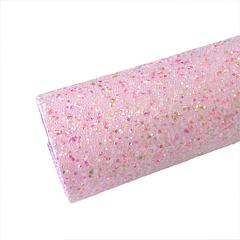 Baby Pink Rainbow Sprinkles Chunky Glitter Sheet