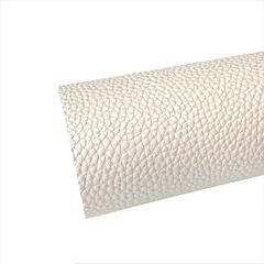 Pearl White Litchi Leatherette Sheet