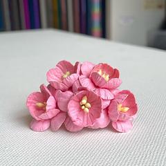 Rose Pink Mulberry Flowers Cherry Blossom 2.5cm