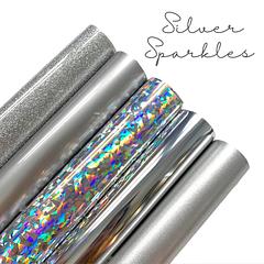 HTV Bundle - Silver Sparkles