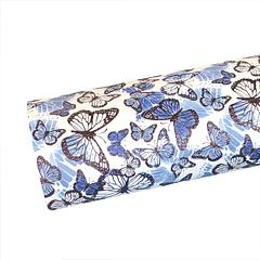 Blue Butterflies Litchi Sheet