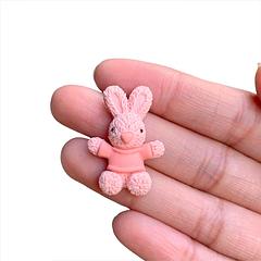 Little Pink Bunny 3D Flatback Resin