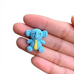 Little Blue Elephant 3D Flatback Resin