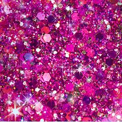 Pink Glitter Patterned Vinyl