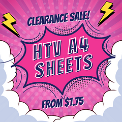 HTV Sheet Sale!